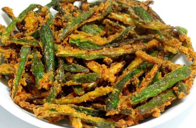 Crispy Andhra Bhindi Recipe