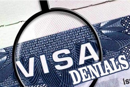 Denials of Visas due to non issuance of Client letter
